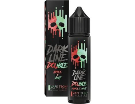 Longfill DARK LINE Double 8/60ml - Apple Mint